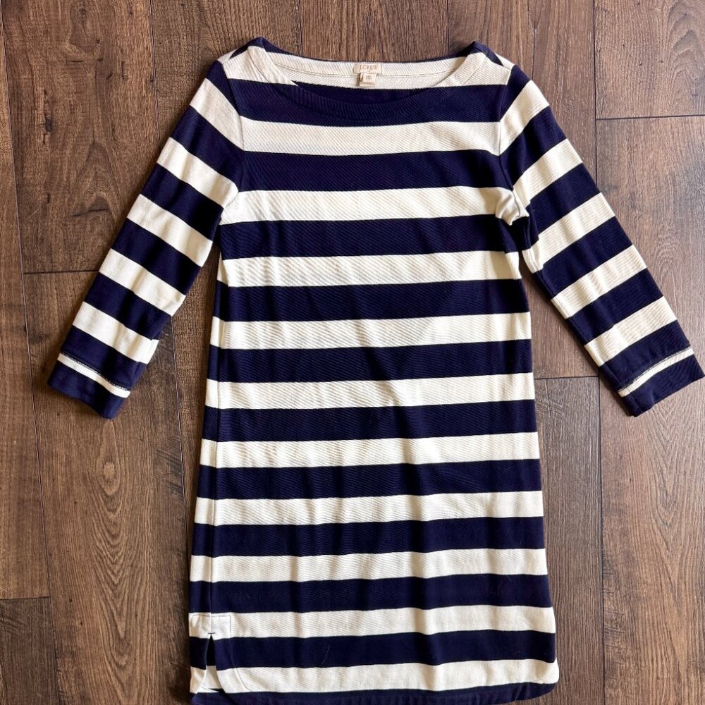 J. Crew Striped Rugby Dress